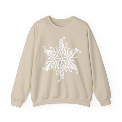 Mama Snowflake Sweatshirt, Personalized Snowflake Mom Sweater, Custom Ornate Design, Mothers Day Gift, New Mom Gift, Cozy Mama Crewneck