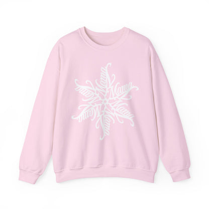 Mama Snowflake Sweatshirt, Personalized Snowflake Mom Sweater, Custom Ornate Design, Mothers Day Gift, New Mom Gift, Cozy Mama Crewneck
