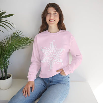 Mama Snowflake Sweatshirt, Personalized Snowflake Mom Sweater, Custom Ornate Design, Mothers Day Gift, New Mom Gift, Cozy Mama Crewneck