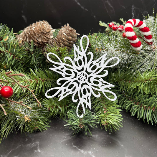 6 7 Trend Snowflake Ornament