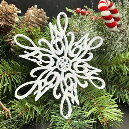6 7 Trend Snowflake Ornament