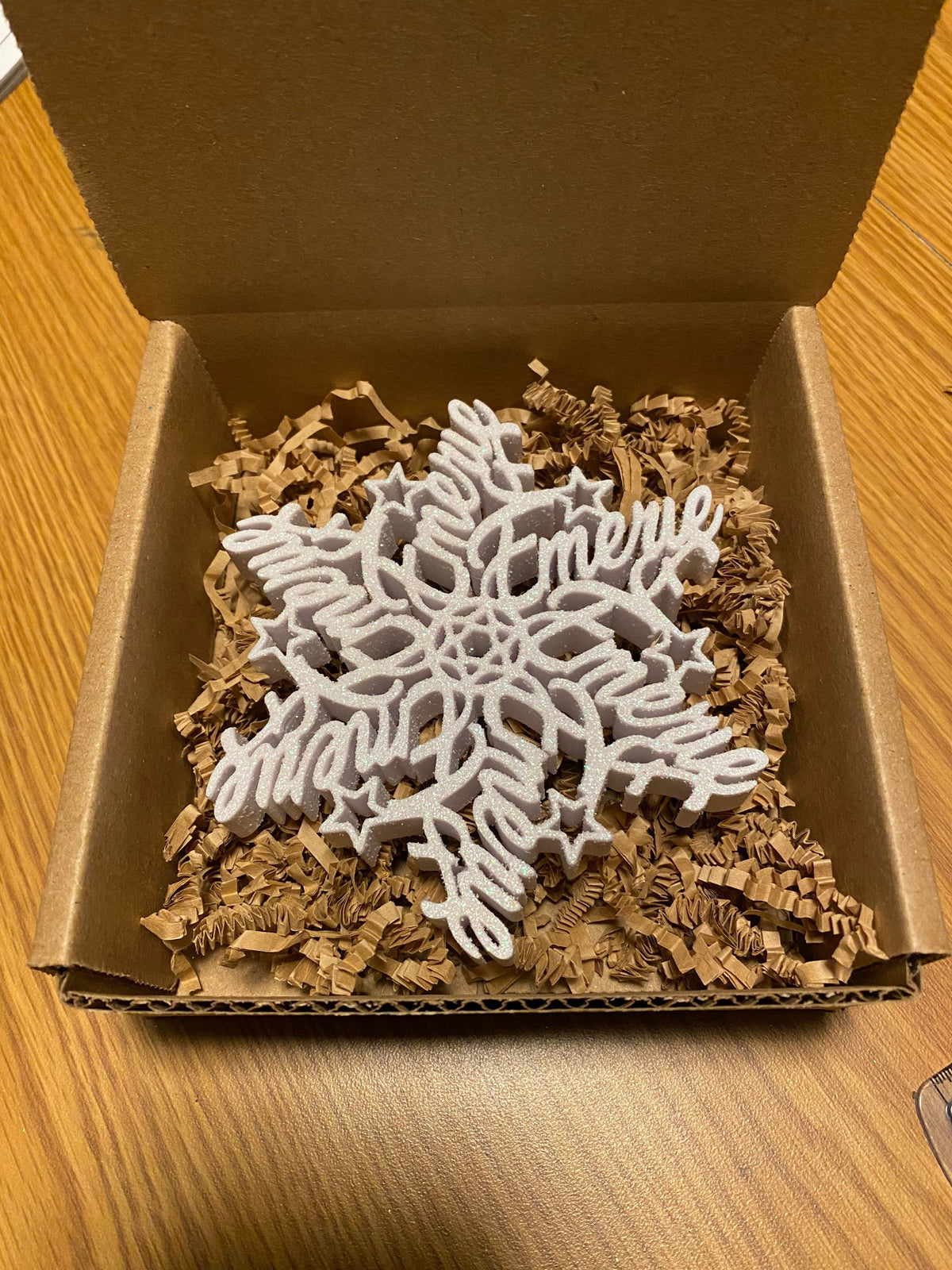 Fuck Flake Ornament No. 1 — Funny Snowflake Christmas Decor
