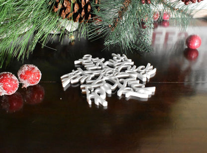 Fuck Flake Ornament No. 2 — Funny Snowflake Christmas Decor