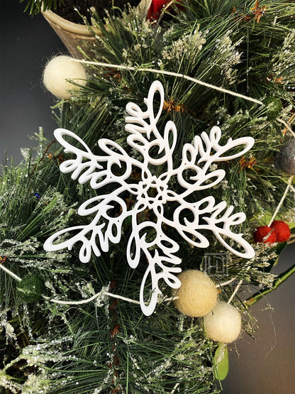 Peace, Love & Hope Ornament Set — Spiral Design