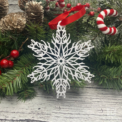 Peace, Love & Hope Ornament Set — Mirrored Design