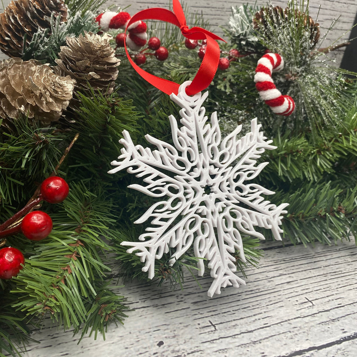 Fuck Flake Ornament No. 5 — Funny Snowflake Christmas Decor