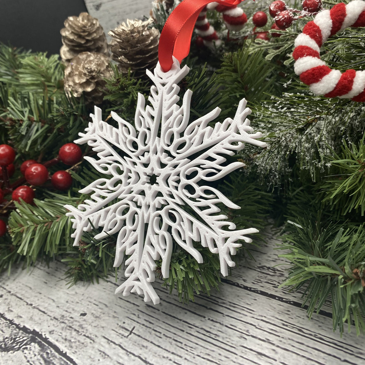 Fuck Flake Ornament No. 5 — Funny Snowflake Christmas Decor