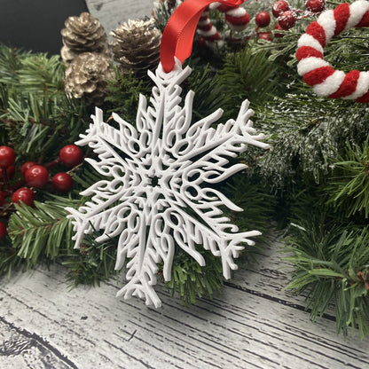 Fuck Flake Ornament No. 5 — Funny Snowflake Christmas Decor