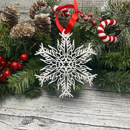 Fuck Flake Ornament No. 5 — Funny Snowflake Christmas Decor