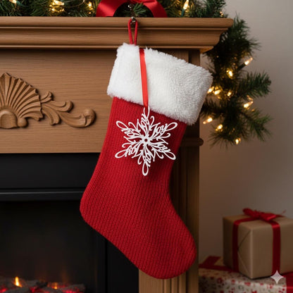 Joy Snowflake Ornament — Spiral Design