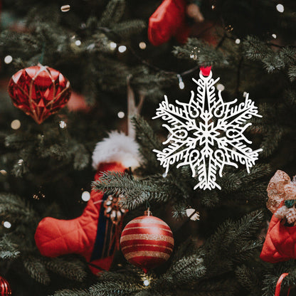 Fuck Flake Ornament No. 6 — Funny Snowflake Christmas Decor