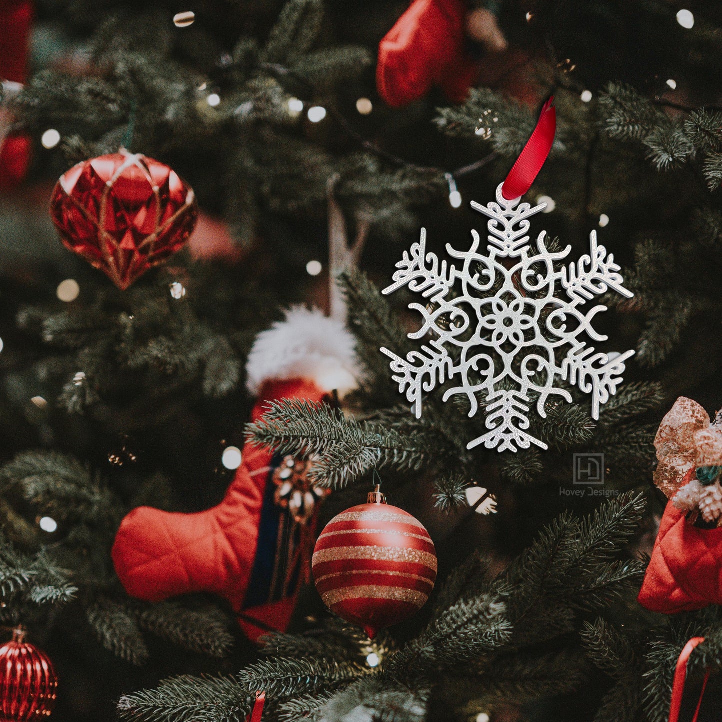 Fuck Flake Ornament Funny Snowflake: Custom Christmas Holiday Decor