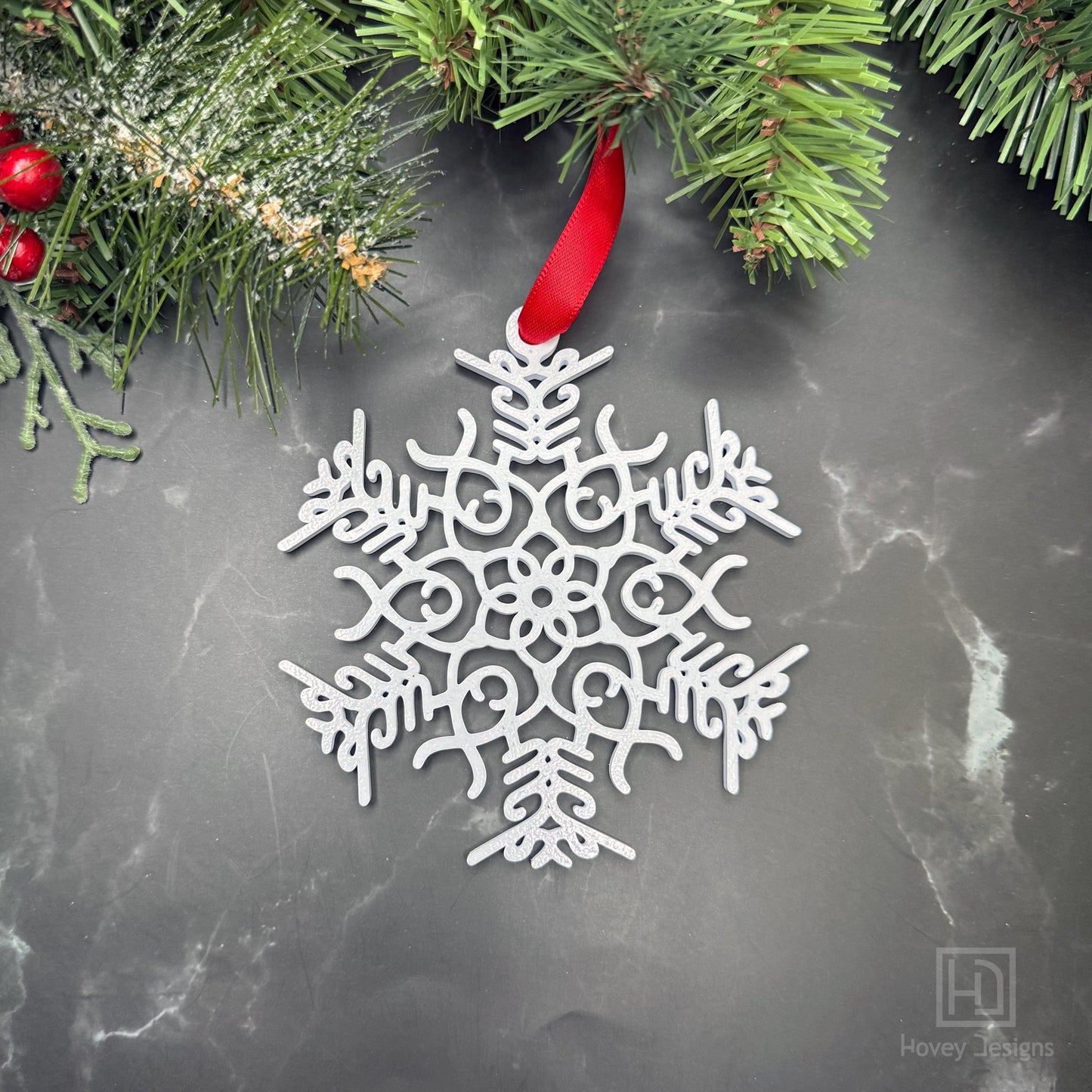 Fuck Flake Ornament Funny Snowflake: Custom Christmas Holiday Decor
