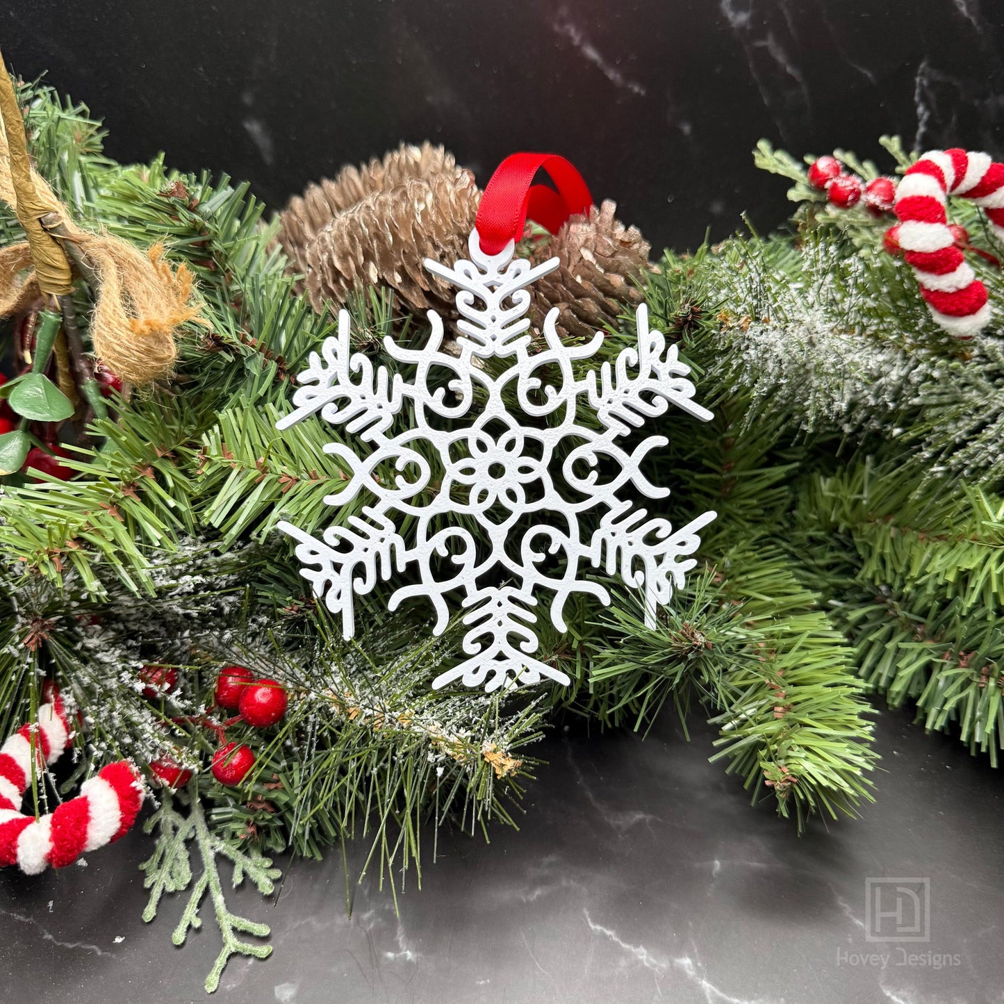 Fuck Flake Ornament Funny Snowflake: Custom Christmas Holiday Decor